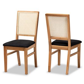 Baxton Studio Idris Dining Chair 2 pc Set