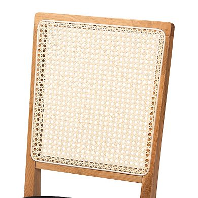 Baxton Studio Idris Dining Chair 2-piece Set