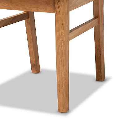 Baxton Studio Idris Dining Chair 2-piece Set