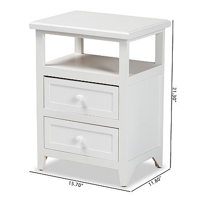 Baxton Studio Karsen End Table