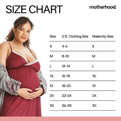 Maternity Motherhood® Robe & Chemise Set