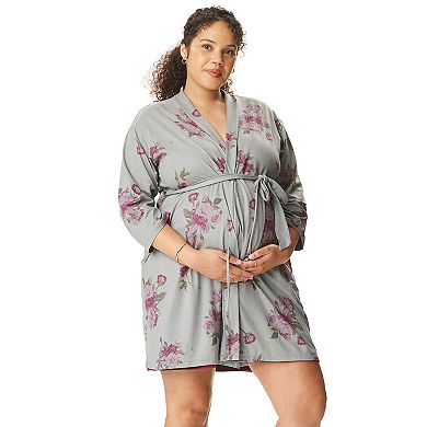 Maternity Motherhood® Robe & Chemise Set