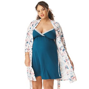 Maternity Motherhood® Robe & Chemise Set