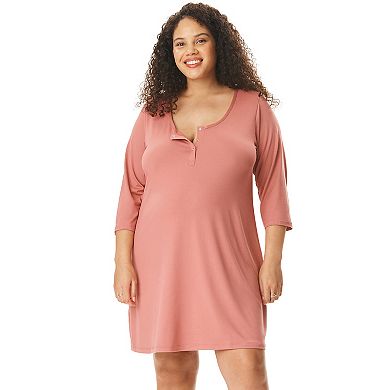 Maternity Motherhood® Henley Chemise Sleep Dress