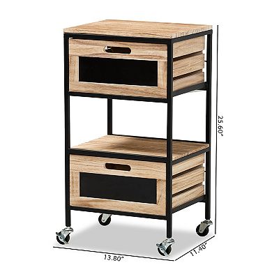 Baxton Studio Olinda End Table