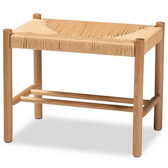 Baxton Studio Saura Accent Bench