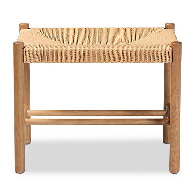 Baxton Studio Saura Accent Bench
