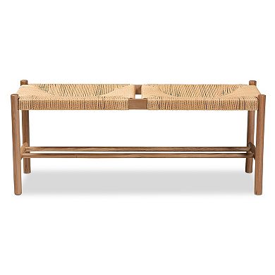 Baxton Studio Saura Dining Bench