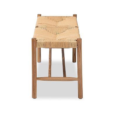 Baxton Studio Saura Dining Bench