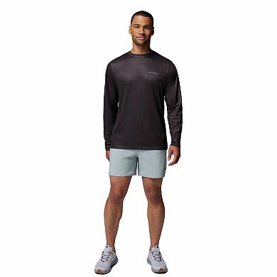 Men's Columbia PFG Terminal Tackle™ Fins & Stripes Long Sleeve T-Shirt