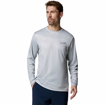 Men's Columbia PFG Terminal Tackle™ Fins & Stripes Long Sleeve T-Shirt