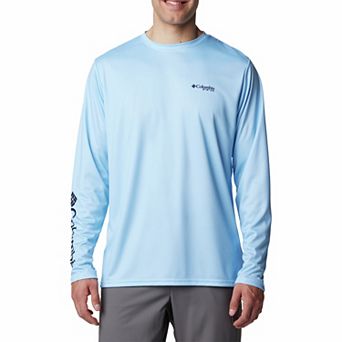 Men's Columbia PFG Terminal Tackle™ Fins & Stripes Long Sleeve T-Shirt