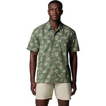 Men's Columbia Trollers Best Short Sleeve Button-Down Shirt
