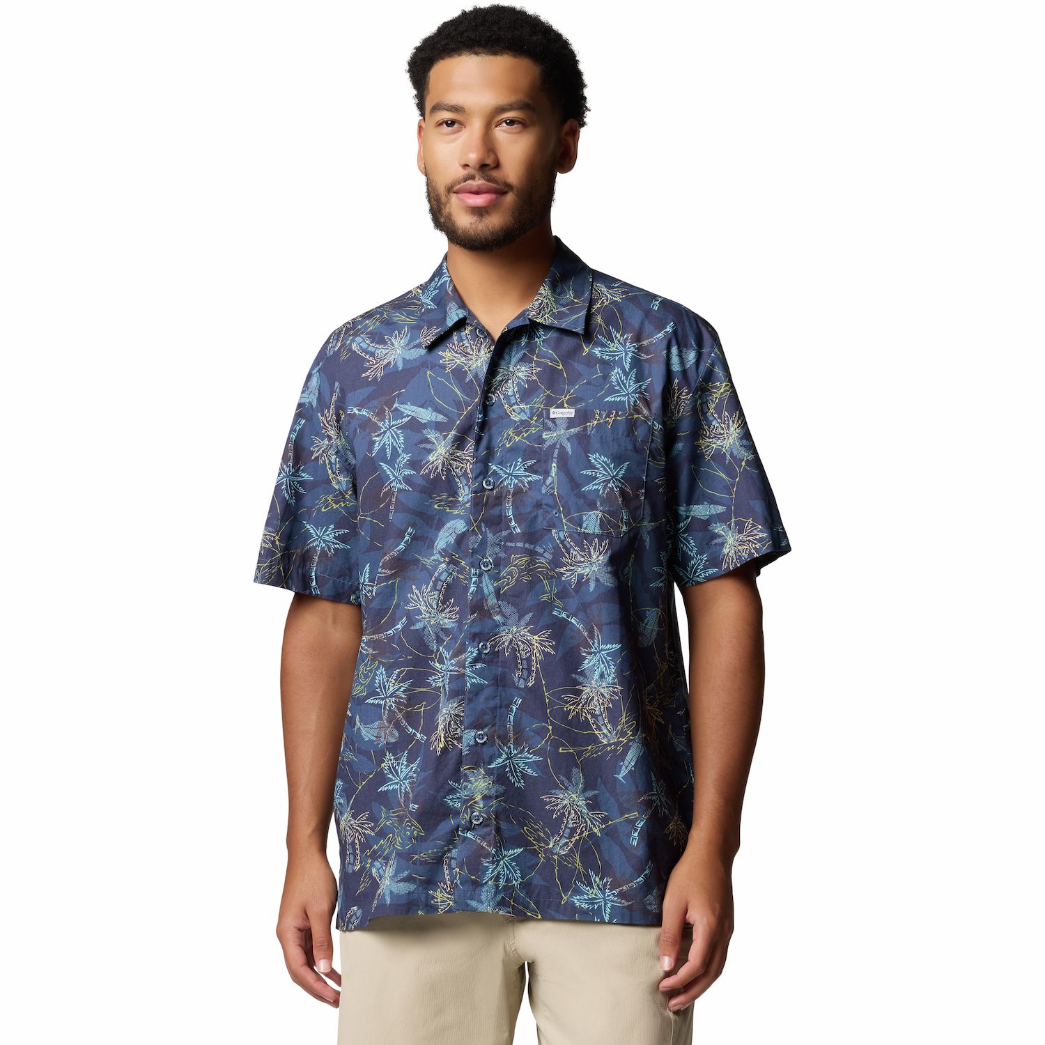 thumbnail image 2 of Columbia Men's PFG Bonehead Short Sleeve Fishing Shirt – Lightweight & Breathable 2 of 3