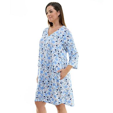 Plus Size Croft & Barrow Cozy Luxe Sleepshirt