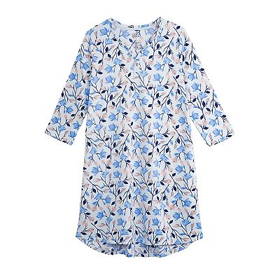 Plus Size Croft & Barrow Cozy Luxe Sleepshirt