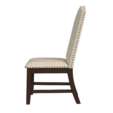 HomePop Scalloped Back Dining Chair 2 pc Set