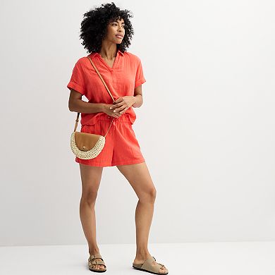 Women's Sonoma Goods For Life® Gauze Vacation Top