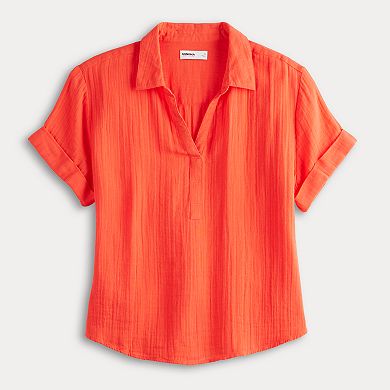 Women's Sonoma Goods For Life® Gauze Vacation Top