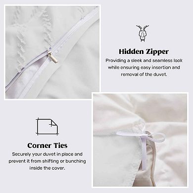 Unikome Super Soft Breathable All Season Comforter Set Chic Home Bedding Sets