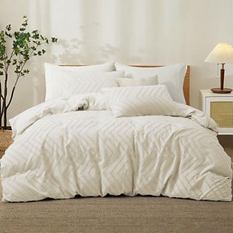 Unikome Super Soft Breathable All Season Comforter Set Chic Home Bedding Sets