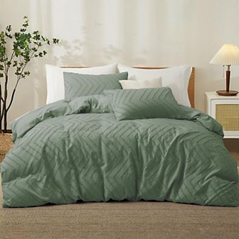 Unikome Super Soft Breathable All Season Comforter Set Chic Home Bedding Sets