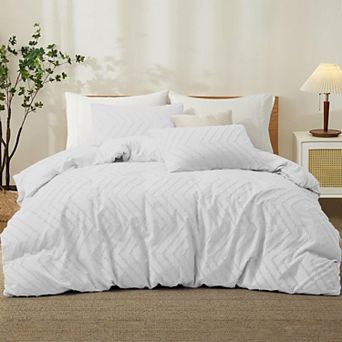 Unikome Super Soft Breathable All Season Comforter Set Chic Home Bedding Sets