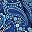 Navy Paisley