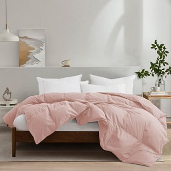 Unikome Eco-friendly All Season Organic Cotton Feather Down Duvet Insert