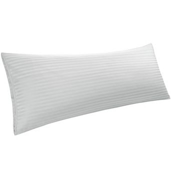 Microfiber Soft Striped Pillowcases Body Envelope Closure 20x48 Inch