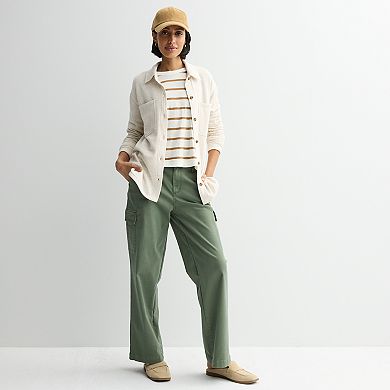 Women's Sonoma Goods For Life® Knit Fleece Shacket