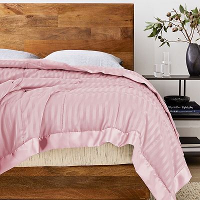 Unikome Super Soft Lightweight Down Alternative Blankets With Satin Trim