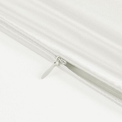 Silk Pillowcase for Hair Skin 16x31in Pillow Case with Zip