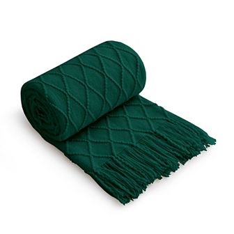 Unikome Lightweight Blanket&throw, Chair,sofa,home Decor-textured Knit Woven Blanket