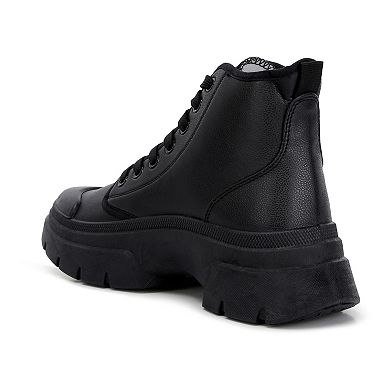 London Rag Roxane Women's Chunky Lace Up Boots
