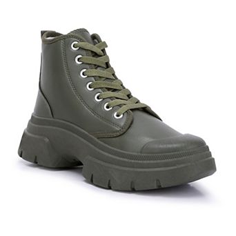 London Rag Roxane Women's Chunky Lace Up Boots