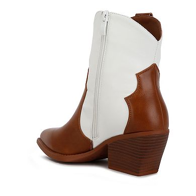 London Rag Wales Ott Women's Metallic Faux Leather Boots