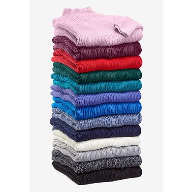 Woman Within Plus Size Pullover Shaker Swing