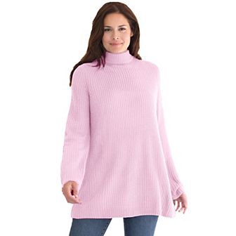 Woman Within Plus Size Pullover Shaker Swing