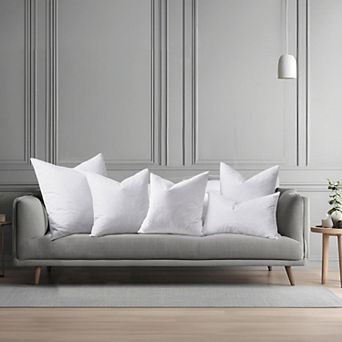 Unikome Decorative Pillows Insert Pack Of 2, Bed And Couch Pillows