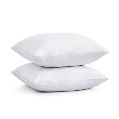 Unikome Decorative Pillows Insert Pack Of 2, Bed And Couch Pillows