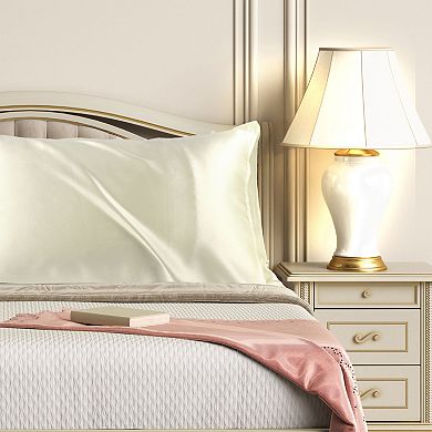 Pure Silk Pillowcase For Hair And Skin 25 Momme Silk Pillow Case For Bedroom