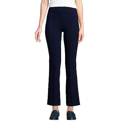 Women's Lands' End Starfish High Waisted Kick Flare Crop Pants
