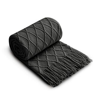 Unikome Lightweight Throw Blanket For Couch-soft Boho Bed Throw Blankets