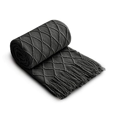 Unikome Lightweight Throw Blanket For Couch-soft Boho Bed Throw Blankets