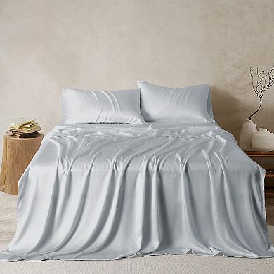 Unikome Silky-smooth Tencel Lyocell Sheet Set-natural Cooling Summer Sheet Set