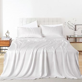 Unikome Silky-smooth Cooling Bed Sheet Set, 100% Viscose from Bamboo