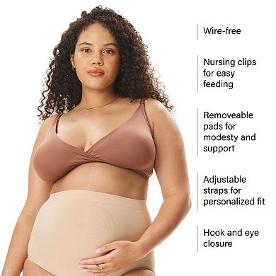 Maternity Motherhood® Seamless Wrap Triangle Nursing Bra 90036