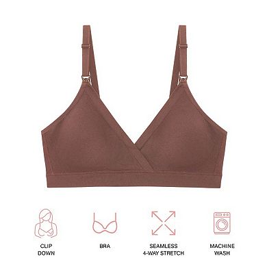 Maternity Motherhood® Seamless Wrap Triangle Nursing Bra 90036