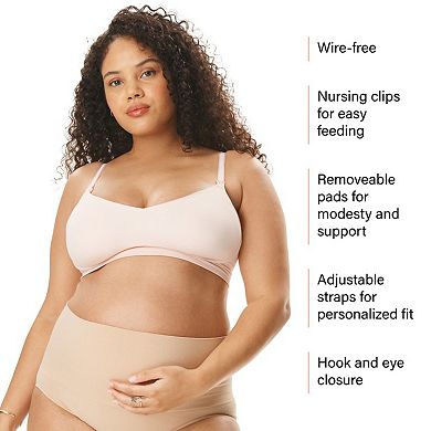 Maternity Motherhood® Seamless Bonded Nursing Bralette 90028